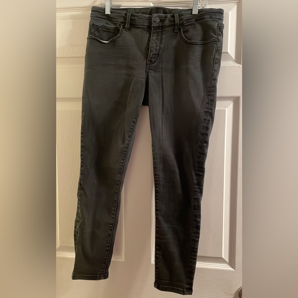 Skinny Leg Black Jeans by BKE Black